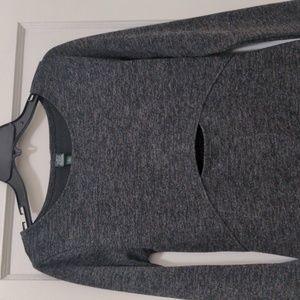 Wild Fable Gray long sleeve dress size small